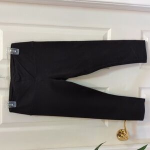 🐢Reflex 90 Degree Women's Black Yoga Cropped Leggings Size Medium